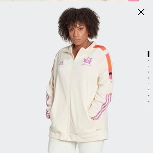 ADIDAS Thebe Magugu Tiro Traxk Jacket PLUS SIZE 3X and 4x